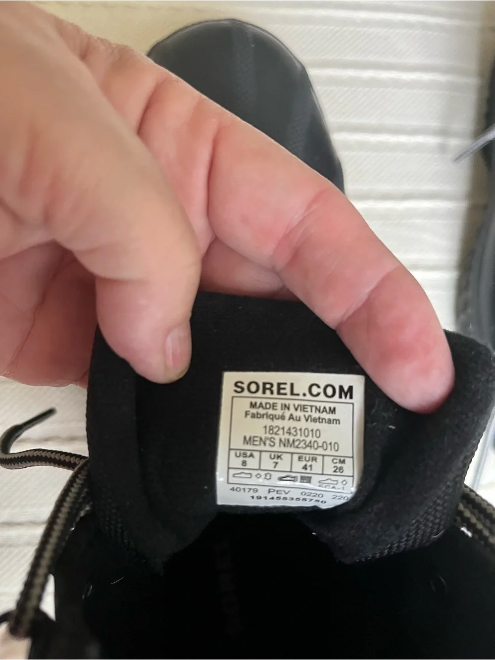 Sorel Cheyenne 11 water/snow duck boots